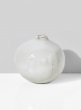 3 ¾in White Potter's Pomegranate Bud Vase, Set of 2