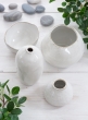 Mini Glazed Ceramic Bud Vase, Set of 4
