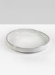 12in Ooid White Ceramic Platter