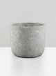 7in Crackled Cement Pot