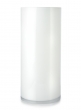 White Cylinder Glass Vases
