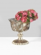 Marie Antoinette Vintage Glass Flower Compote
