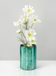 6in Norvege Antique Teal Vase