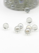Clear Luster Glass Marbles 3lb Bag