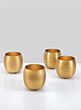 Shanti Mini Gold Bowls, Set of 4