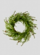 32in Green Cypress Wreath With Mini Pine Cones