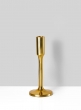 Alsace Shiny Gold Candlestick, 8 ½in