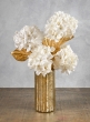 26in White Hydrangea Spray