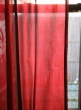 90 & 102in Red Organza Curtain Panel