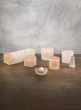 3in Selentine Cube Candle Holder