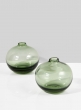 Light Green Ball Bud Vase, Set of 2