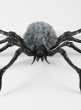 7in Large Grey Fluffy Spider, Set of 2