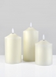 4, 5, & 6in Willow Flame L.E.D Candles