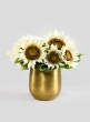 White Sunflower Bouquet