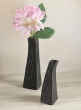 6in Aluminum Emma Barn Style Black Mini Vase