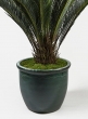 Moss Green Rolled Rim Pot