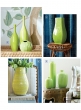 flower magazine spring green earthenware vase