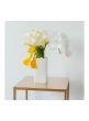 calla lily and orchid naomie harris inspired wedding centerpiece