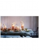 martha stewart thanksgiving 2017 tablescape with candles