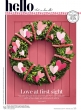thats adoorable valentines day boxwood pink hearts wreath