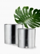 10in & 12in Aluminum Cylinder Vases