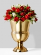 10 ¼in Gold Urn Vase