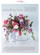 unfading love silk flower rose wisteria wedding bouquet
