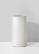 3 x 5 ½in White Ceramic Potter's Vase